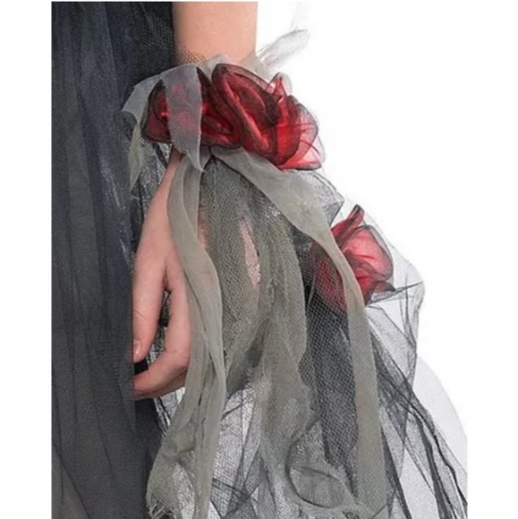 🆕 Girls Prom Corpse Costume, Girls M 8-10 - Rubie's Costume Co., NWOT - Picture 4 of 15